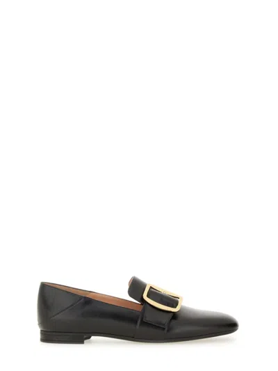 Bally Slipper Boucle In Black
