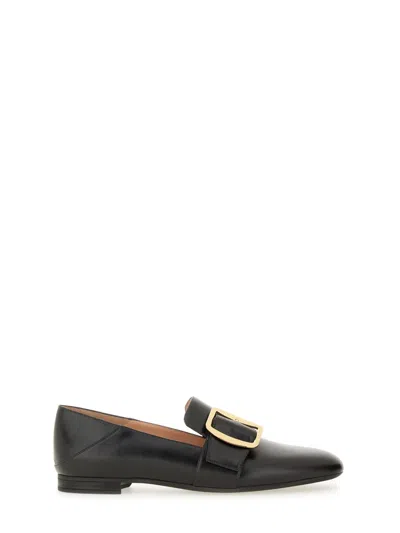 Bally Slipper Boucle In Black