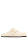 Bally Lulu Buckle Detail Slip-on Mules