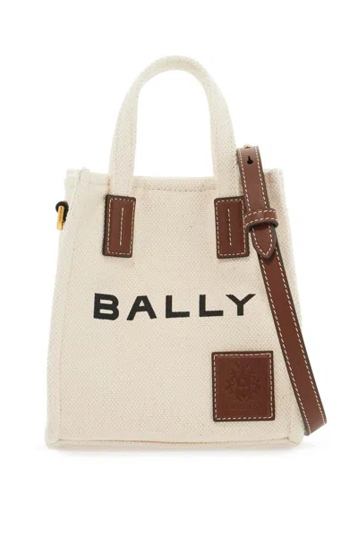 Bally Small Akelei Tote Bag In White