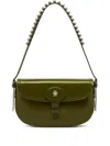 Bally Small Beckett Shoulder Bag In Green