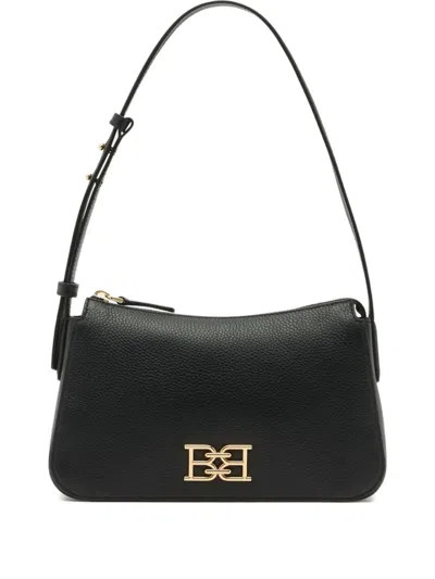 Bally Small Grained B-chain Shoulder Bag In Black