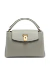 Bally Small Lock Me Tote Bag In Gray