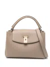 Bally Small Lock Me Tote Bag In Neutrals