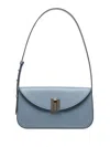 Bally Small Ollam Shoulder Bag In Blue