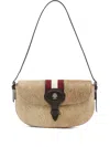 Bally Small Flap Shoulder Bag In Neutral