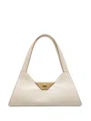 Bally Small Trilliant Embossed-python Shoulder Bag In Neutrals