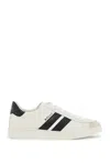 Bally Smooth Leather Thiago Sneakers In In Bianco
