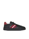 Bally Sneaker Rebby In Black/black/red