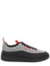Bally Two-tone Lace-up Sneakers In Gray
