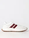 Bally White Leather Darsyl Sneakers In Rot