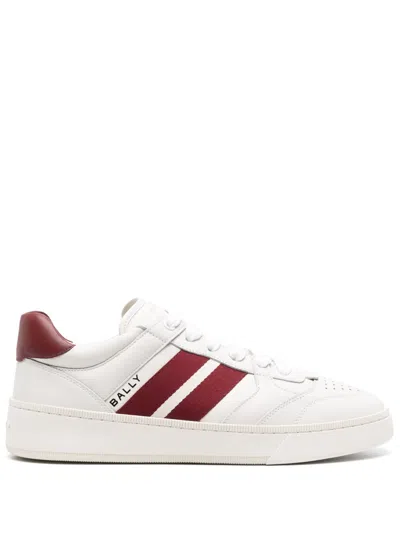 Bally Sneakers Raise In Red