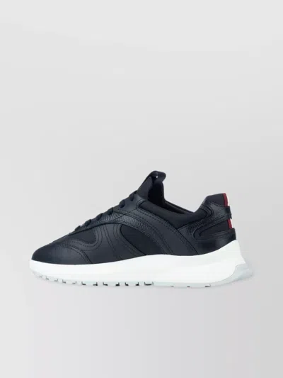 Bally Sneakers Round Toe Contrast Sole