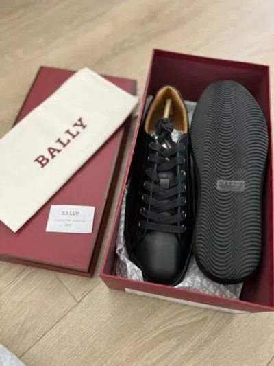 Pre-owned Bally Sneakers Trainers Shoes 10 D Orivel In Black
