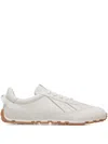 Bally Men's Quarry Leather Low-top Sneakers In White