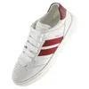 Bally Calf Leather Raise Sneaker In White