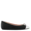 Bally Sofye Leather Ballerinas In Multi