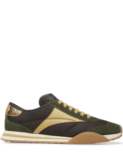 Bally Sonney Panelled Suede Sneakers In Grey