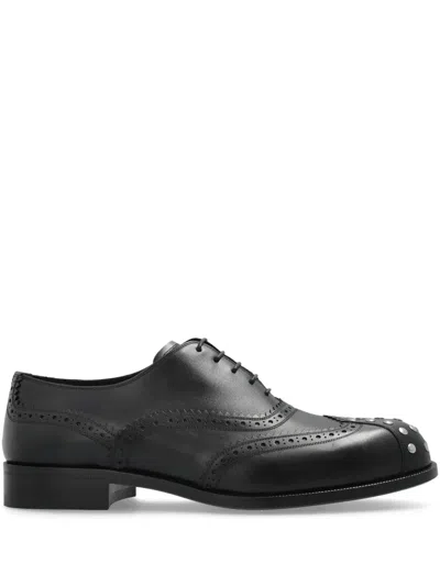 Bally Spiegel Oxford Shoes In Schwarz