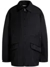 Bally Spread-collar Jacket In Black
