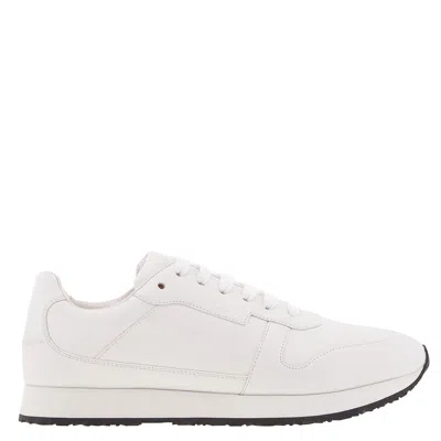 Bally Sprinter White Leather Sneakers In Multi