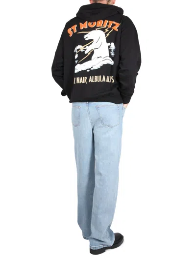 Bally St. Moritz Bear Sweatshirt In Multi