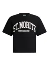 Bally St Moritz-print T-shirt In Black