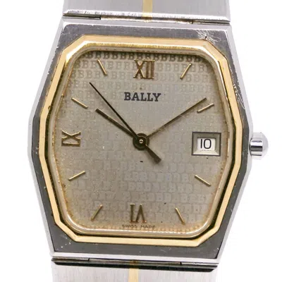 Pre-owned Bally Stainless Steel Wristwatch () In Multi