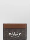 Bally Stitched Leather Wallets Contrast Stitching