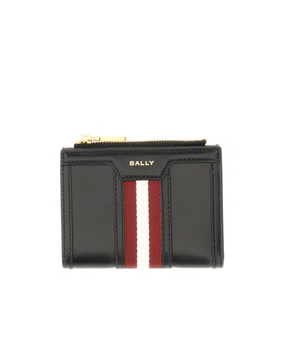 Bally Stitched Wallet In Black