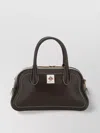 Bally Stitching Contrast Detachable Strap Top Handles Bag