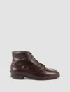 Bally 20mm Paphos Leather Ankle Boots In Ebano 50