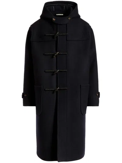 BALLY BALLY STRAIGHT HEM HOODED COAT