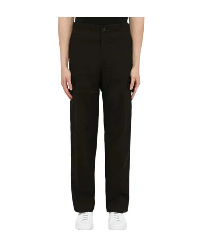 Bally Straight-leg Cargo Pants In Black