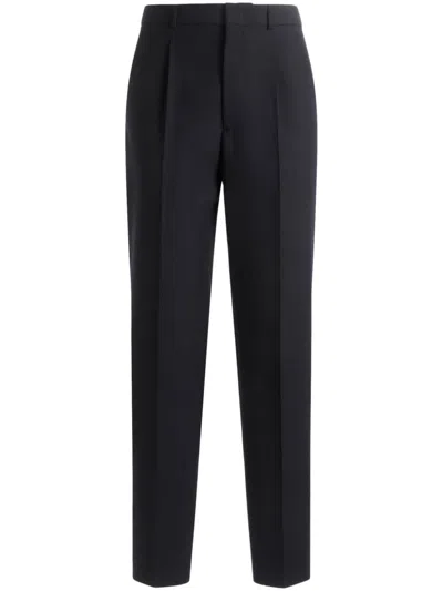 Bally Straight-leg Tailored Trousers In Blue