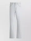 Bally Straight Trousers Leather Patch