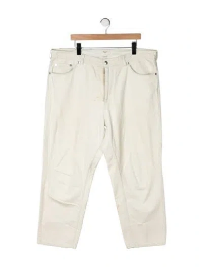 Pre-owned Bally Straight-leg Jeans In Yellow
