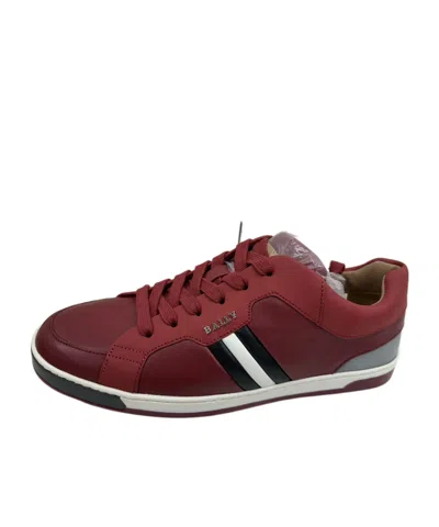 Bally Strap Low-cut Skate Shoes In Red
