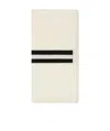 Bally Stripe Detail Wallet In White