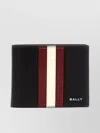 Bally Block Texture Bi-fold Wallet