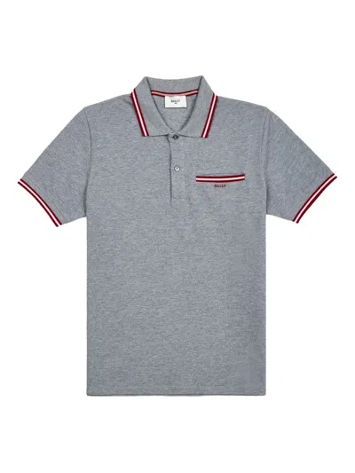 Bally Striped-pocket Polo Shirt
