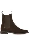 Bally Styles Suede Ankle Boots In Brown