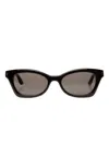Bally Sue Square Sunglasses In Black