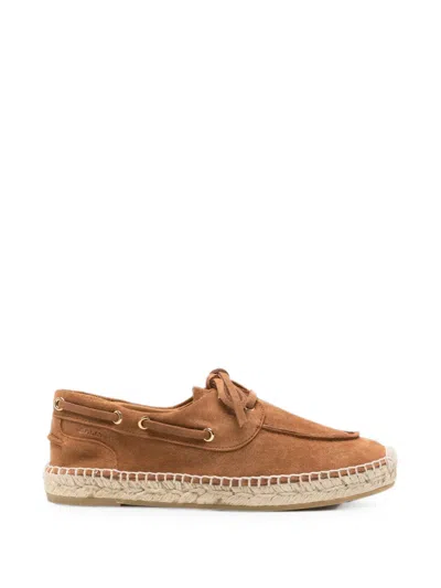 Bally Suede Espadrille In Brown