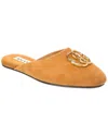 Bally Suede Mule In Yellow