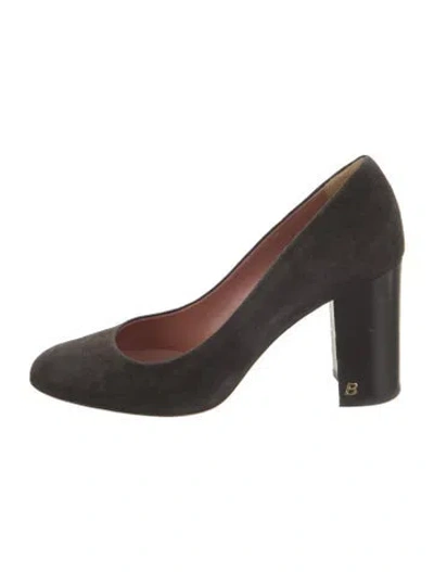 Pre-owned Bally Suede Pumps In Brown