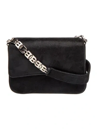 Pre-owned Bally Suede Shoulder Bag In Black