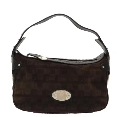 Pre-owned Bally Suede Shoulder Bag () In Brown