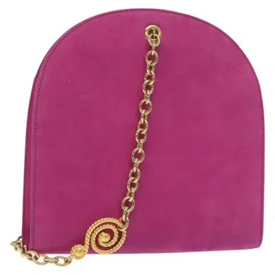 Pre-owned Bally Suede Shoulder Bag () In Pink