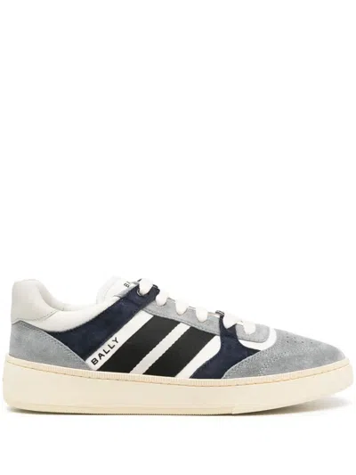 Bally Sneakers Aus Wildleder In Blue